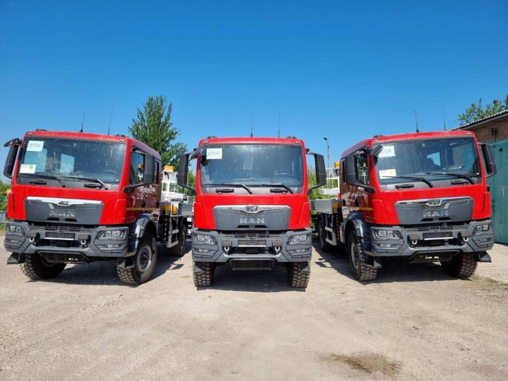 Донецьким енергетикам закупили автопідйомники за кошти з Фонду підтримки енергетики