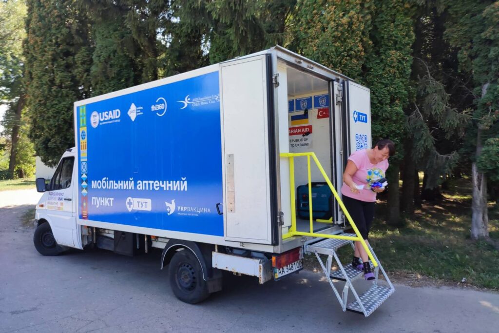 У Чернігівській та Житомирській областях запрацювали мобільні аптечні пункти