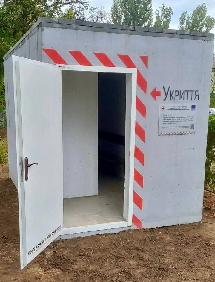 На Херсонщині встановили ще три мобільні укриття 2 photo 2024 09 04 12 15 04 - Вікно Відновлення