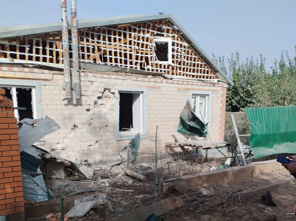 Через артобстріл Білозерки на Херсонщині загинув чоловік