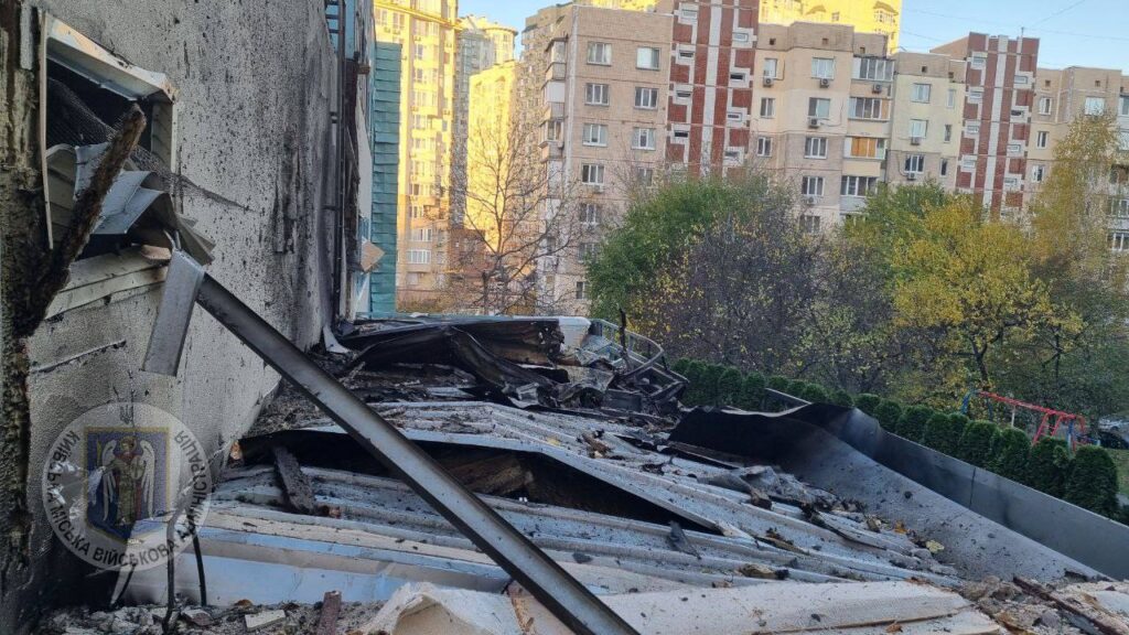 Через обстріл Києва уражені шість районів: що відомо про наслідки 4 photo 2024 11 07 08 08 20 - Вікно Відновлення