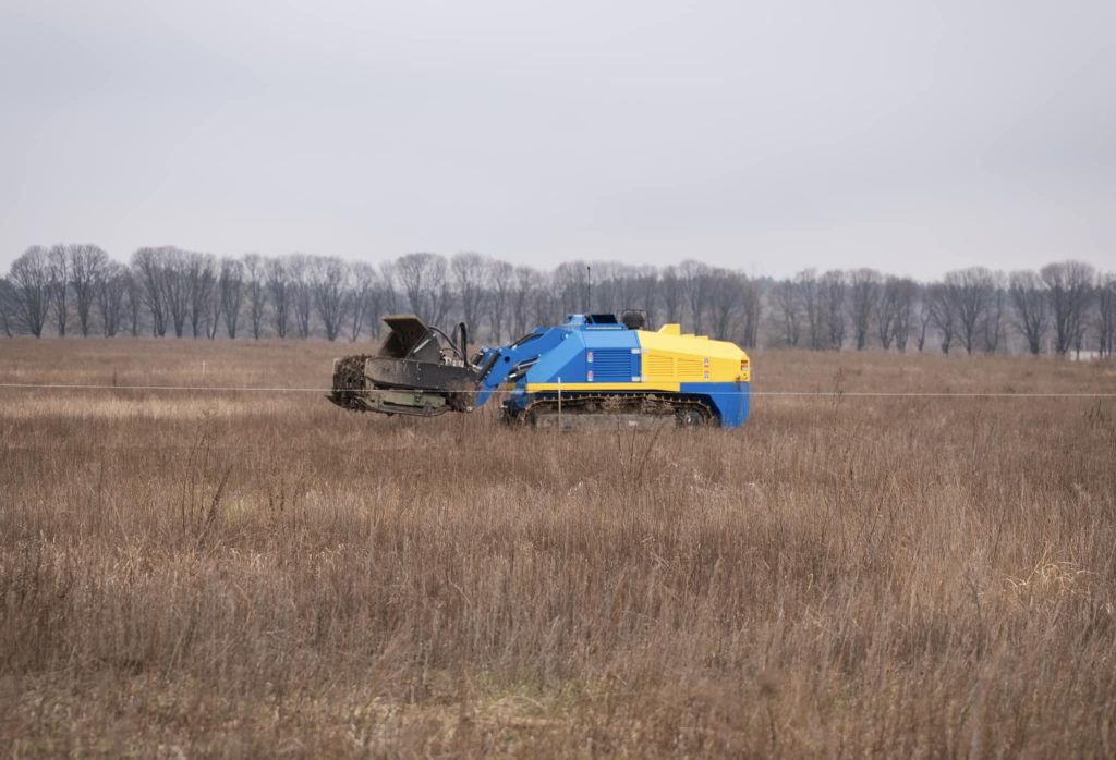 Краматорський завод виготовив машину для розмінування: які території розчищатиме 1 Germina URCM-3000, розмінування, машина для розмінування