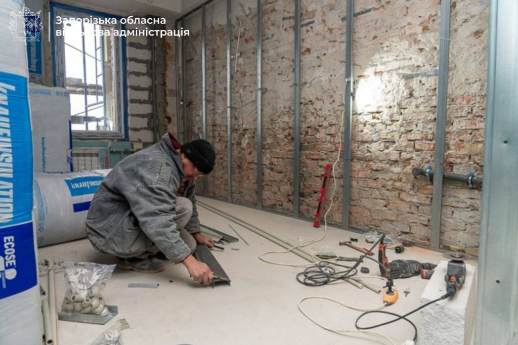 Оновлений травматологічний корпус лікарні в Запоріжжі відкриють навесні