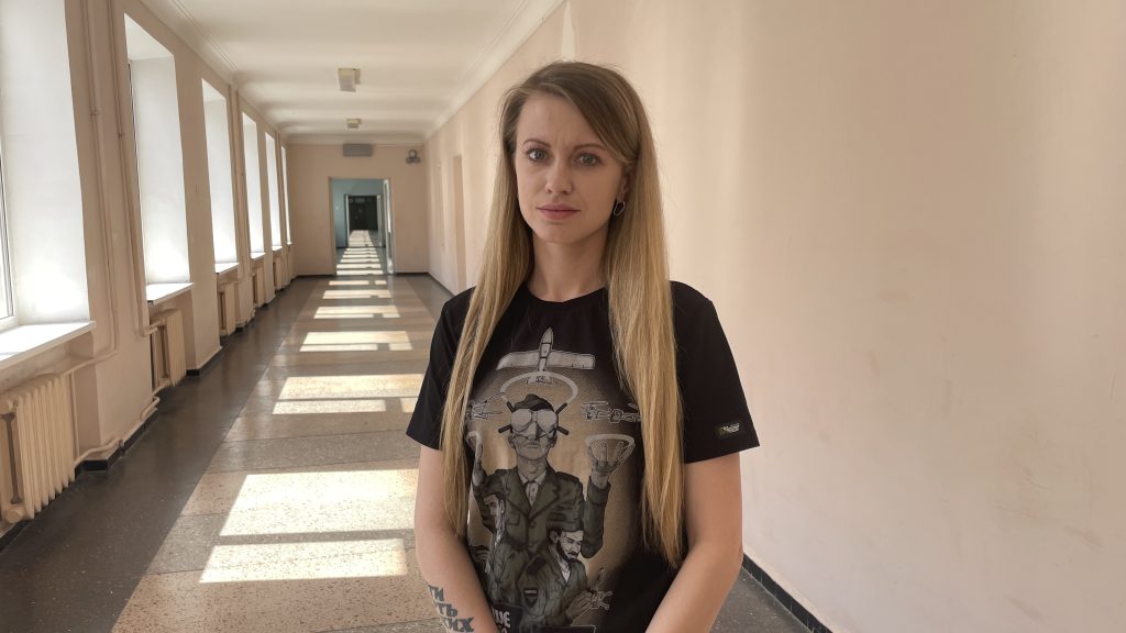 Символ пам’яті та майбутнього: у Полтаві провели фестиваль дронів на честь Юліана Матвійчука 5 Дружина Юліана Матвійчука ЛіліяМатвійчук