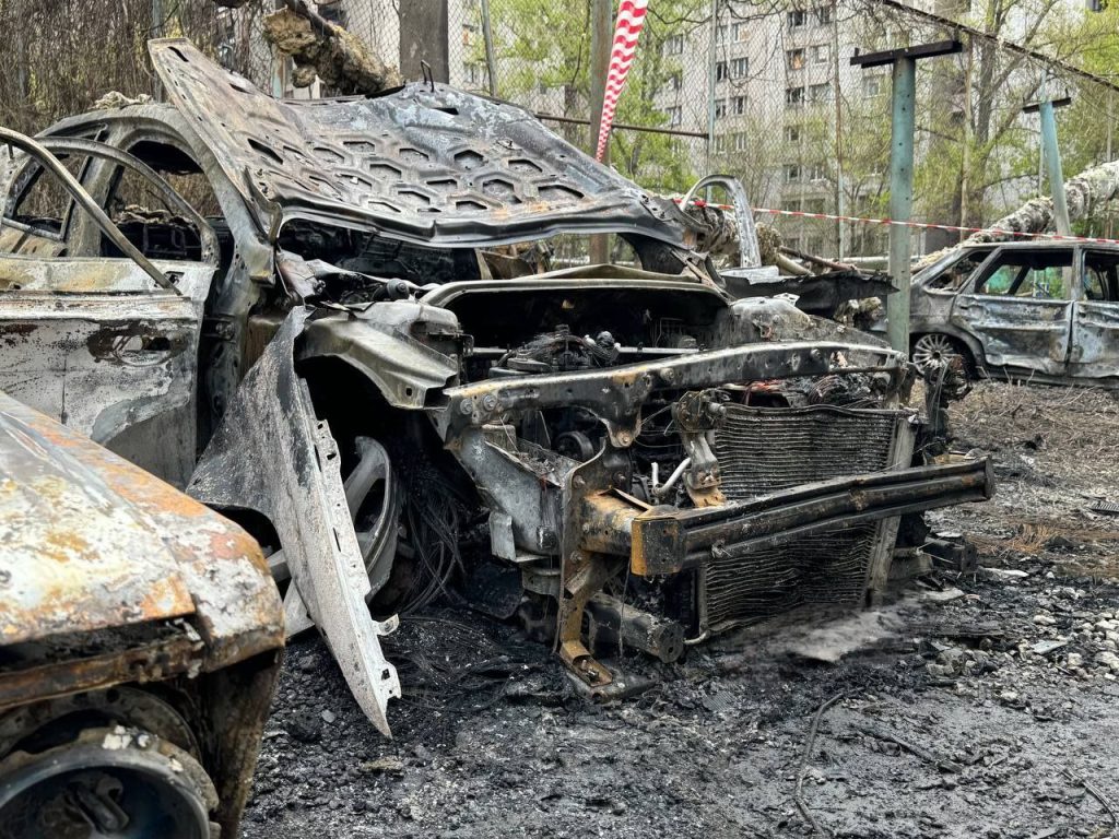 Автомобіль після пожежі