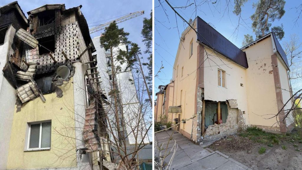 На відновлення Київщини спрямували ще 136 млн грн 1 Понівечені будинки