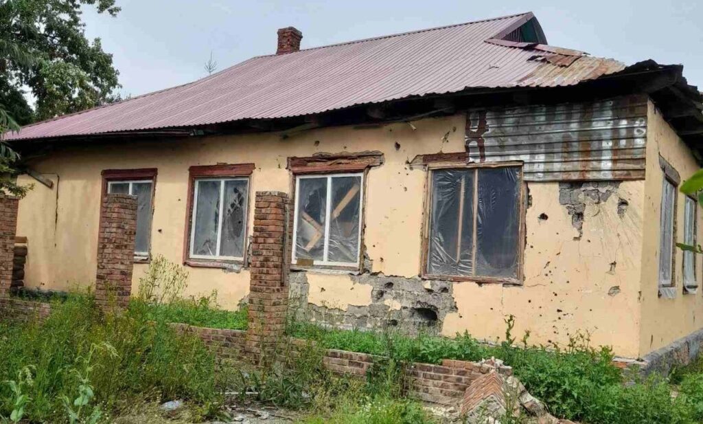 На Чернігівщині відновили відбудову їдальні Іванівського ліцею: дату завершення робіт переносять уже втретє 4 Їдальня до ремонту