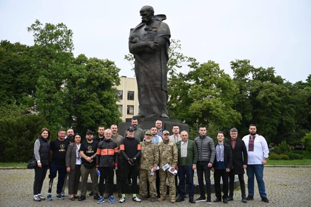 Від Ужгорода до Києва: стартував велопробіг пам’яті 2025 2 Стар велопробігу в Ужгороді
