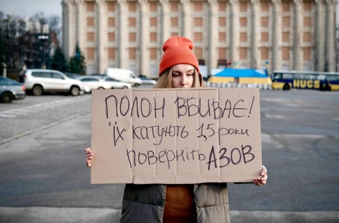 Харківська активістка розповіла про важливість акцій на підтримку полонених