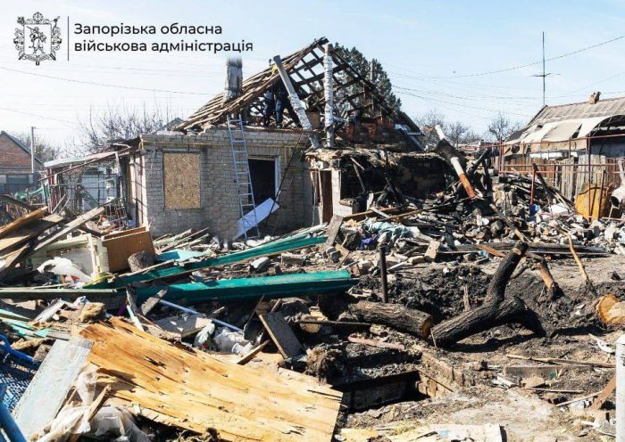 У Запорізькій області через скид КАБа люди опинилися під завалами