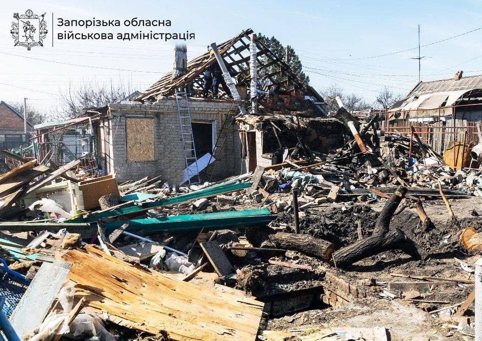 У Запорізькій області через скид КАБа люди опинилися під завалами