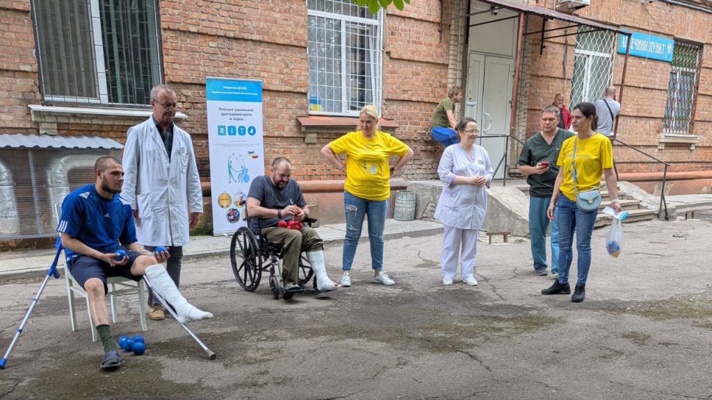 Відновлення через гру: у лікарнях Харкова провели адаптивні ігри для реабілітації пацієнтів 2 Пацієнти однієї з лікарень, які долучилися до заходу