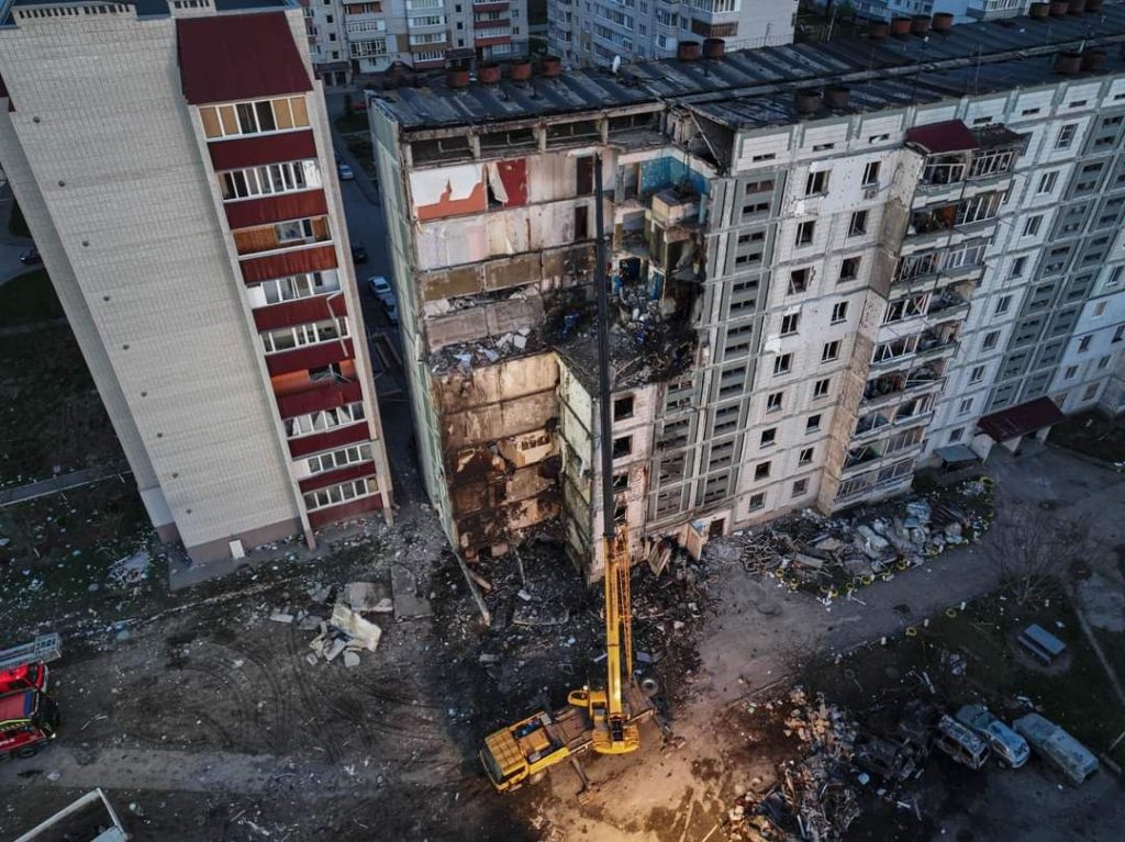 На відбудову багатоповерхівки в Умані на Черкащині спрямували 41,5 млн грн