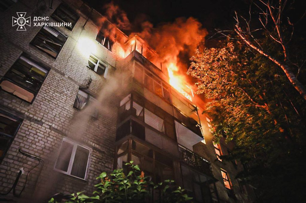 У Харкові через атаку БпЛА загинули двоє людей, а ще 60 отримали травми
