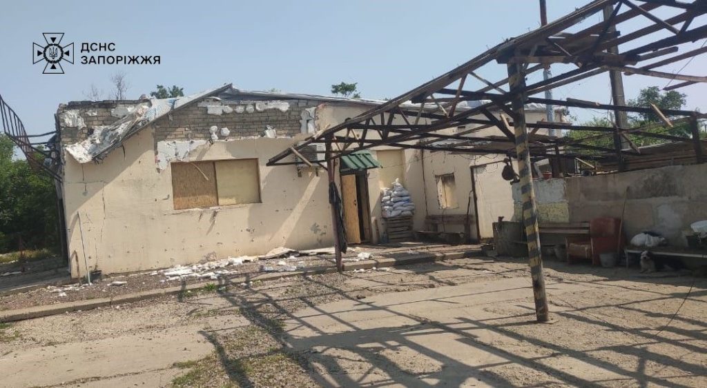 Ворог атакував пожежно-рятувальну частину на Запоріжжі: наслідки 3 ДСНС, Запорізька область, обстріл